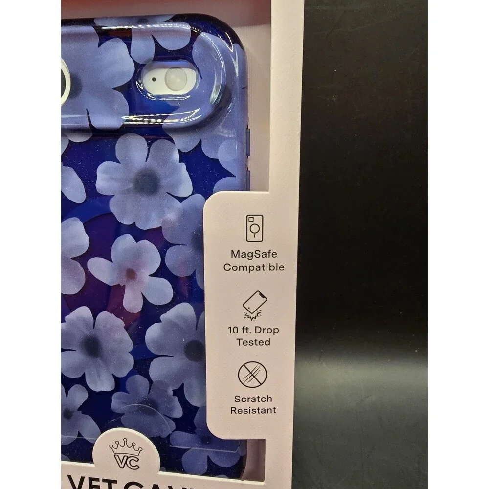 Velvet Caviar MagSafe Case iPhone 6.6” (New 2025) Midnight Blossom Floral NEW